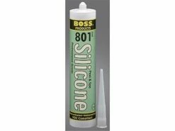 BOSS® Neutral Cure Silicone Adhesive 10.3 Oz | White | 80101