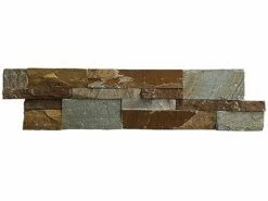 National Pool Tile Natural Ledgerstone 6x24 | Rust | LDGR-RUST