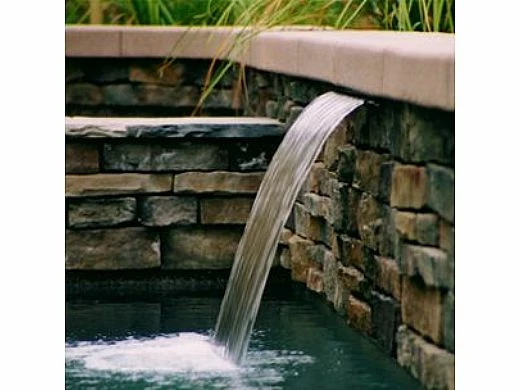 Custom Cascades 6" Waterfall Standard Lip Tan | 1000-6T 3 Custom Cascades 6" Waterfall Standard Lip Tan | 1000-6T