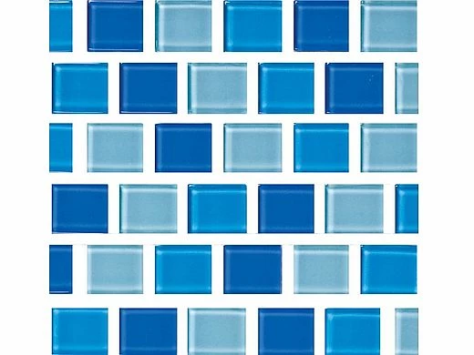 National Pool Tile Allure 1x1 Glass Tile | Peacock | 201-019 6 National Pool Tile Allure 1x1 Glass Tile | Peacock | 201-019 - Image 4