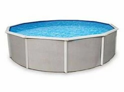 Belize 15' Round Steel Wall Pool 52" Tall Without Liner | NB2522