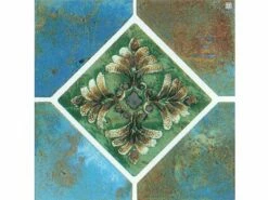 Fujiwa Tile Joya Akron Series Pattern Tile | Albi Blue | JOYA502
