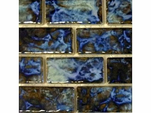 Fujiwa Tile Licata Mosaic Series | Blue Blend | Licata-71 4 Fujiwa Tile Licata Mosaic Series | Blue Blend | Licata-71 - Image 2