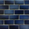 Fujiwa Tile Glasstel Mosaic Series 7/8" X 1-7/8" | Indigo | Glasstel-11