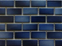 Fujiwa Tile Glasstel Mosaic Series 7/8" X 1-7/8" | Indigo | Glasstel-11