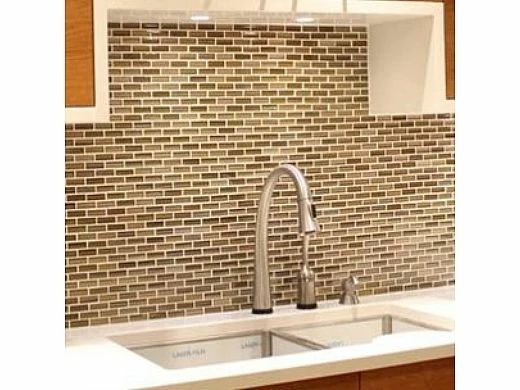 Fujiwa Tile Glasstel Mosaic Series 7/8" X 1-7/8" | Amber | Glasstel-12 4 Fujiwa Tile Glasstel Mosaic Series 7/8" X 1-7/8" | Amber | Glasstel-12 - Image 2