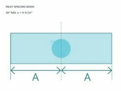 Natural Wonders 18" Arch Waterfall With 1" Lip Bottom Port | White | 25576-190-000 -Hayward Shop 143642 0 202035111847