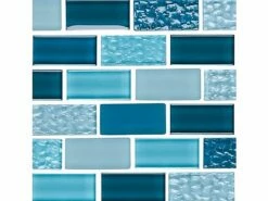 National Pool Tile Essence 1x2 Glass Tile | Imperial Blue | ES-IMPERIAL 1X2 -Hayward Shop 147597 0 2016326151356