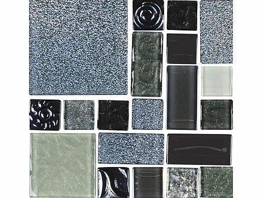 National Pool Tile Soleil Mosaic Glass Series Pool Tile | Silver | ISIS 4 National Pool Tile Soleil Mosaic Glass Series Pool Tile | Silver | ISIS - Image 2