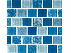 National Pool Tile Soleil 1x1 Glass Series Pool Tile | Blue | CLEO1X1 -Hayward Shop 147854 0 201632615293