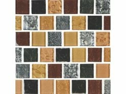 National Pool Tile Soleil 1x1 Glass Series Pool Tile | Gold | ANUBIS1X1