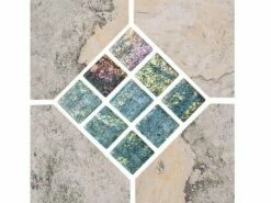 National Pool Tile Gemstone 6x6 Series | Silver Deco | GMS-SILVER DECO GL