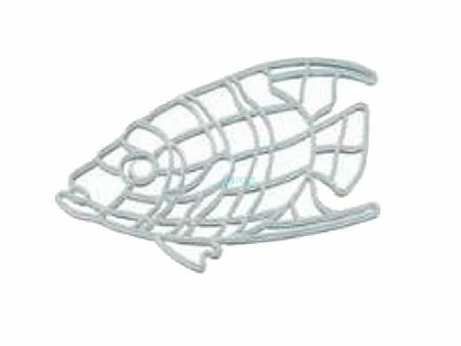 AquaStar Swim Designs Angel Fish Stencil Only | White | F1002-01 7 AquaStar Swim Designs Angel Fish Stencil Only | White | F1002-01 - Image 5