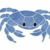 AquaStar Swim Designs Crab Stencil Only | White | F1003-01