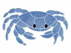 AquaStar Swim Designs Crab Stencil Only | White | F1003-01