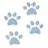 AquaStar Swim Designs Dog Paw Stencil Only | Set Of 4 White | F1004-01