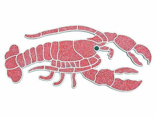AquaStar Swim Designs Lobster Stencil Only | White | F1006-01 3 AquaStar Swim Designs Lobster Stencil Only | White | F1006-01