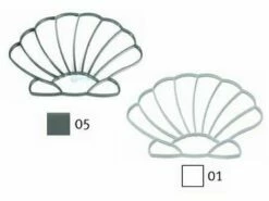 AquaStar Swim Designs Shell Stencil Only | White | F1011-01 -Hayward Shop 149590 0 20171117103914