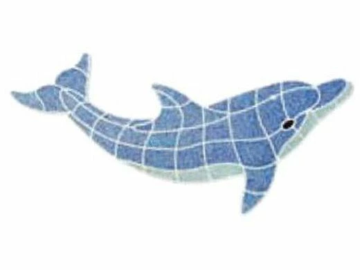 AquaStar Swim Designs Dolphin Medium Stencil Only | White | F1015-01 3 AquaStar Swim Designs Dolphin Medium Stencil Only | White | F1015-01
