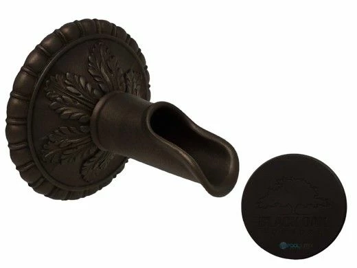 Black Oak Foundry Acanthus Scupper | Oil Rubbed Bronze Finish | S96-ORB 3 Black Oak Foundry Acanthus Scupper | Oil Rubbed Bronze Finish | S96-ORB