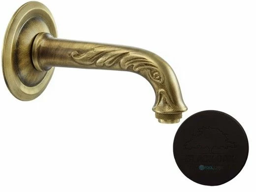 Black Oak Foundry Turin Spout | Oil Rubbed Bronze Finish | S34-ORB 3 Black Oak Foundry Turin Spout | Oil Rubbed Bronze Finish | S34-ORB