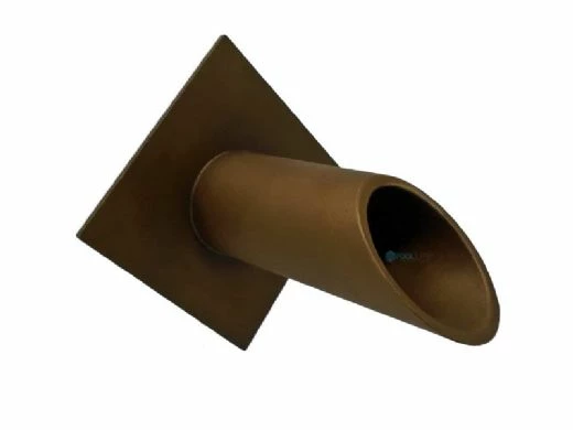 Black Oak Foundry 1.5" Deco Wall Scupper With Diamond Backplate | Oil Rubbed Bronze Finish | S911-ORB 9 Black Oak Foundry 1.5" Deco Wall Scupper With Diamond Backplate | Oil Rubbed Bronze Finish | S911-ORB - Image 7