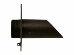 Black Oak Foundry 2" Deco Wall Scupper With Diamond Backplate | Oil Rubbed Bronze Finish | S912-ORB -Hayward Shop 151933 0 201961110144
