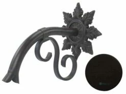 Black Oak Foundry Small Droop Spout With Normandy | Oil Rubbed Bronze Finish | S402-ORB | S422-ORB