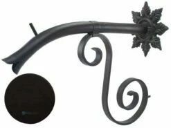 Black Oak Foundry Large Courtyard Spout With Normandy | Oil Rubbed Bronze Finish | S7683-ORB