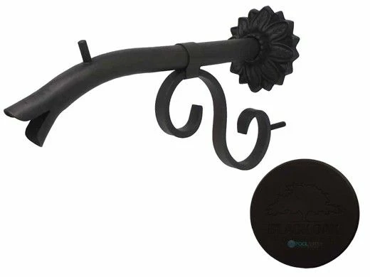 Black Oak Foundry Small Courtyard Spout With Small Nikila | Oil Rubbed Bronze Finish | S7580-ORB | S7585-ORB 3 Black Oak Foundry Small Courtyard Spout With Small Nikila | Oil Rubbed Bronze Finish | S7580-ORB | S7585-ORB