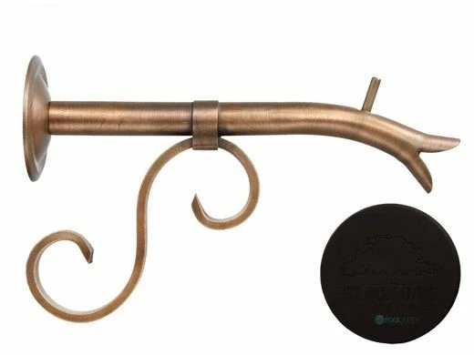 Black Oak Foundry Small Courtyard Spout With Turin | Oil Rubbed Bronze Finish | S7534-ORB 3 Black Oak Foundry Small Courtyard Spout With Turin | Oil Rubbed Bronze Finish | S7534-ORB