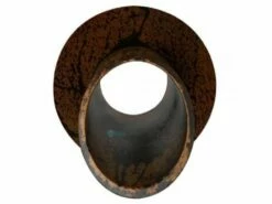 Black Oak Foundry 2.5" Deco Wall Scupper With Round Backplate | Oil Rubbed Bronze Finish | S903-ORB -Hayward Shop 152347 0 2020108101128