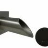 Black Oak Foundry 2" Deco Wall Scupper With Square Backplate | Oil Rubbed Bronze Finish | S922-ORB -Hayward Shop 152358 0 2019612113327