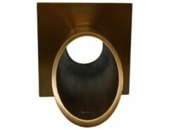Black Oak Foundry 2.5" Deco Wall Scupper With Square Backplate | Oil Rubbed Bronze Finish | S923-ORB 14 Black Oak Foundry 2.5" Deco Wall Scupper With Square Backplate | Oil Rubbed Bronze Finish | S923-ORB -Hayward Shop 152363 0 2019612135020