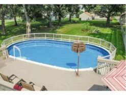 GLI Pool Products Protect-A-Pool Above Ground Pool Resin Safety Fence Kit | Base Kit A, Required On All Installations, Includes 8 Sections | 30-AKIT-WHT 9 GLI Pool Products Protect-A-Pool Above Ground Pool Resin Safety Fence Kit | Base Kit A, Required On All Installations, Includes 8 Sections | 30-AKIT-WHT -Hayward Shop 152982 0 20211028111529