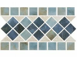 US Pool Tile Rustic Border Series | Earth | RBR123