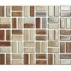 Cepac Tile Serenity Basket Weave Series 0.5x1 Tile | Autumn Leaves | SR1-BW -Hayward Shop 153221 0 201796214455