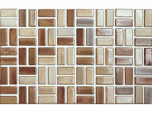 Cepac Tile Serenity Basket Weave Series 0.5x1 Tile | Autumn Leaves | SR1-BW 3 Cepac Tile Serenity Basket Weave Series 0.5x1 Tile | Autumn Leaves | SR1-BW