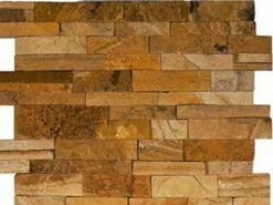 Natural Stone Ledger Panel 6x24 | Honey Wheat | Sandstone