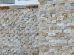 Natural Stone Ledger Panel 6x24 | Desert Gold | Basketweave Quartzite -Hayward Shop 155694 0 2015121721102