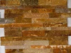 Natural Stone Ledger Panel 6x24 | Desert Gold | Quartzite
