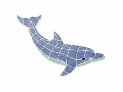 AquaStar Swim Designs Medium Dolphin Pre-Filled Frame | F2015-01