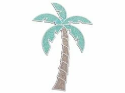 AquaStar Swim Designs Small Palm Tree Pre-Filled Frame | F2026-01