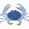 Artistry In Mosaics Crab Blue Mosaic | 5" X 8" | CRABLUB -Hayward Shop 156572 0 2016212155451