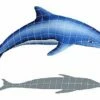 Artistry In Mosaics Dolphin In The Sun With Shadow Mosaic | A - 31" X 42" | DISBLUA 2 Artistry In Mosaics Dolphin In The Sun With Shadow Mosaic | A - 31" X 42" | DISBLUA -Hayward Shop 156599 0 2016217125913
