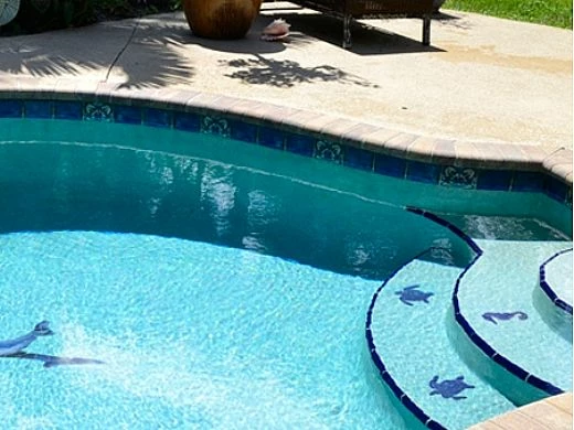 Artistry In Mosaics Loggerhead Turtle Mosaic | Blue - 6" X 6" | TLOBLUB 5 Artistry In Mosaics Loggerhead Turtle Mosaic | Blue - 6" X 6" | TLOBLUB - Image 3