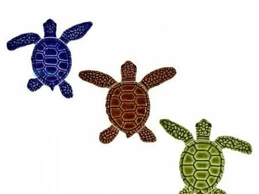 Artistry In Mosaics Loggerhead Turtle Mini Brown Mosaic | A - 4" | TLMBROAB 4 Artistry In Mosaics Loggerhead Turtle Mini Brown Mosaic | A - 4" | TLMBROAB - Image 2