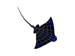 Artistry In Mosaics Ray Mosaic | Small - 29" X 20" | RAYBLAS