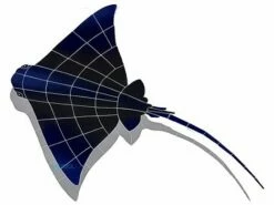 Artistry In Mosaics Ray With Shadow Mosaic | Large - 45" X 34" | RSHBLAL