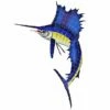 Artistry In Mosaics Sailfish Left Mosaic | Large - 60" X 42" | SAIBLULL -Hayward Shop 156702 0 2016229102740